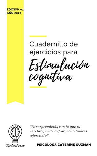 Cuadernillo de ejercicios para estimulación cognitiva adultos