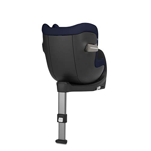 CYBEX Gold Silla de coche para niños Sirona S i-Size, Sistema giratorio de 360°, En contra de la marcha, 0-4 años aproximativamente, Altura máxima 105 cm, Soho Grey