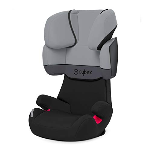 CYBEX Silver Solution X Silla de coche para niños, para coches sin ISOFIX, grupo 2/3 (15-36 kg), de aproximadamente 3 a aproximadamente 12 años, adoquines