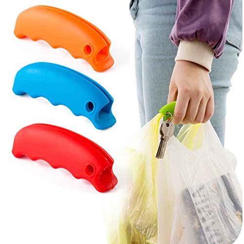 Da. Wa 4 Pcs Bolsa Asa Mango Bolsa de transporte para colgar, relajado de la compra portátil de silicona herramienta