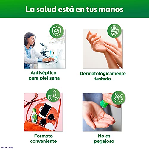 Dettol - Gel hidroalcoholico higienizante de manos - 50 ml x 6