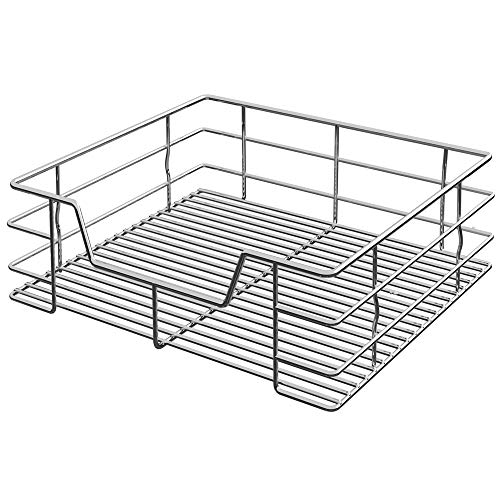 Deuba Cajón telescópico bandeja de metal extraíble 60cm organizador interior almacenaje cocina baño