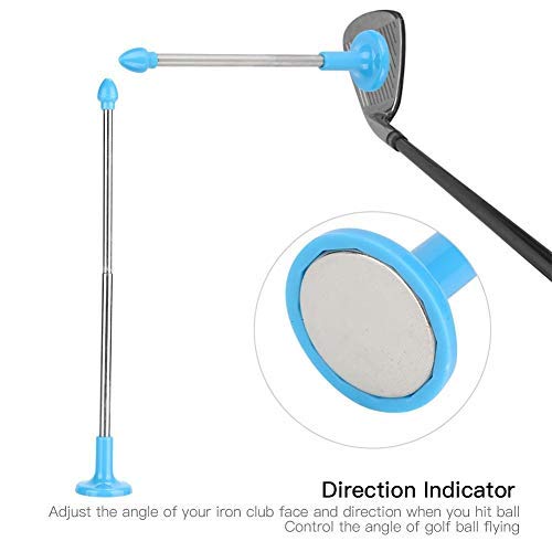 DEWIN Herramienta de ángulo Lie Golf Imán - Campo magnético ángulo Lie Herramienta Cara Aimer la alineación del oscilación ayudas a la formación (Color : Azul)