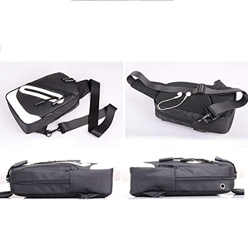 DFV mobile - Backpack Waist Shoulder Bag Nylon for LeEco X850 Le MAX 3 - Black