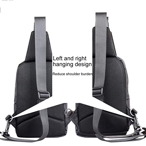 DFV mobile - Backpack Waist Shoulder Bag Nylon for LeEco X850 Le MAX 3 - Black