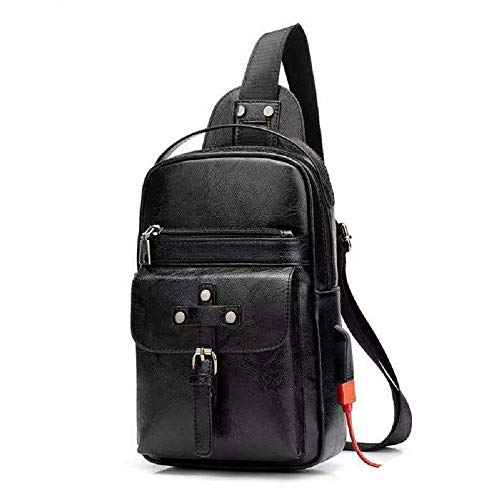 DFV mobile - Mochila Bolso Bandolera para LeEco X850 Le MAX 3 - Negra