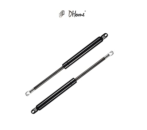 DHOME Pack 2 Sistema de elevacion hidráulicos + bisagras para canape abatible pistones (1250N (150 a 160cm Ancho canapé))