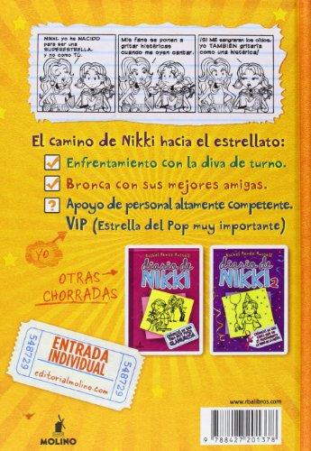 Diario de Nikki 3: Una estrella del pop muy poco brillante: Una estrella del pop muy poco brillante: 003