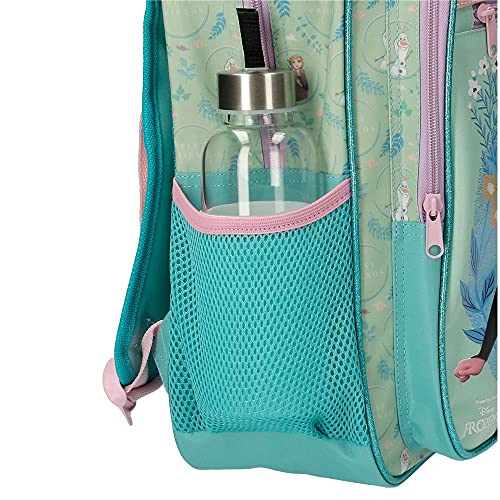 Disney Frozen Follow Your Dreams Mochila Compact 2 Ruedas Azul 32x43x21 cms Poliéster 28,9L