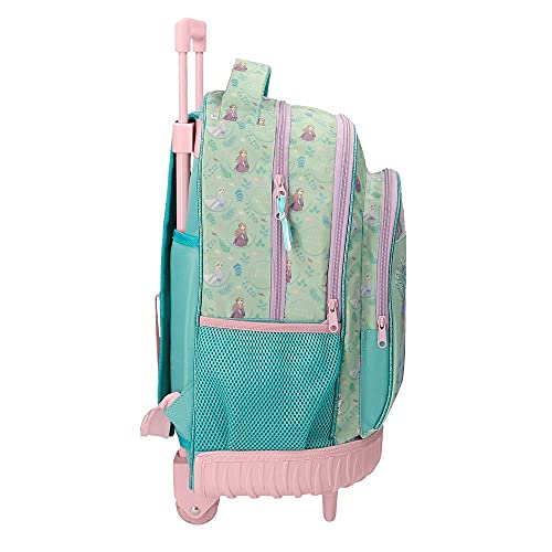 Disney Frozen Follow Your Dreams Mochila Compact 2 Ruedas Azul 32x43x21 cms Poliéster 28,9L