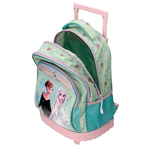 Disney Frozen Follow Your Dreams Mochila Compact 2 Ruedas Azul 32x43x21 cms Poliéster 28,9L