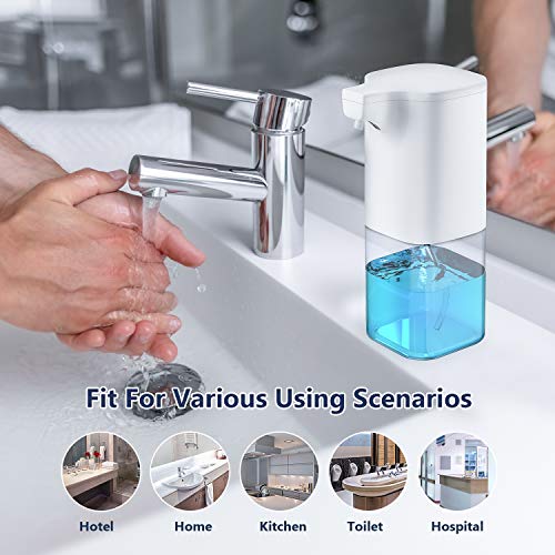 Dispensador Automatico gel Hidroalcoholico con Tipo de spray 350ml,Dispensador gel Hidroalcoholico Manos Para Cuarto de baño, Cocinas, Restaurantes, Restaurantes Lugares públicos