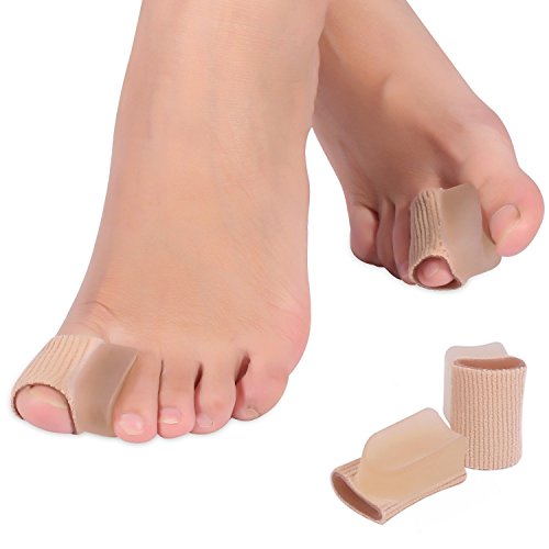 DOACT 4 pcs Gel Corrector del Dedo Gordo del Juanete Big Toe Straightener Corrector Separador Enderezadora para Hallux Valgus Alivio del Dolor Separación de los Dedos del Pie