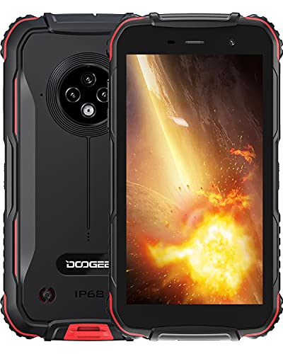 DOOGEE S35 [2021] Movil Resistente Smartphone Telefono Antigolpes Agua y Golpes 4G Libre Android 4350mAh Batería IP68 2GB RAM + 16GB ROM 13MP Triple Cámara 5.0 Corning Gorilla Glass Pantalla GPS