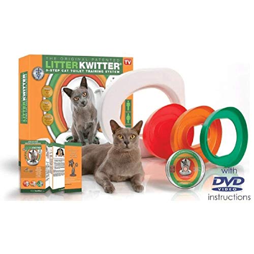 Doogie Stuff Litter Kwitter LK1 - Sistema de Entrenamiento para Gatos en 3 Pasos