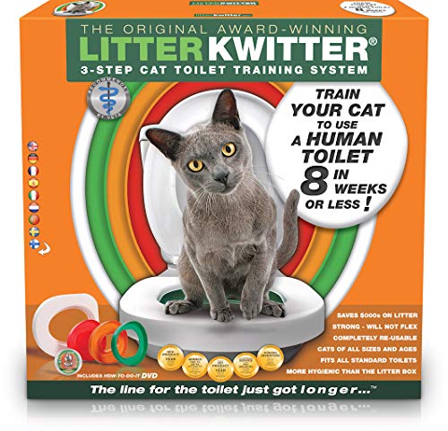 Doogie Stuff Litter Kwitter LK1 - Sistema de Entrenamiento para Gatos en 3 Pasos