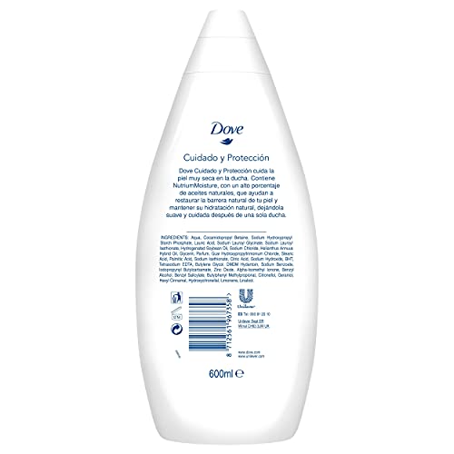 Dove Gel de Ducha Cuidado y Protección 600 ml