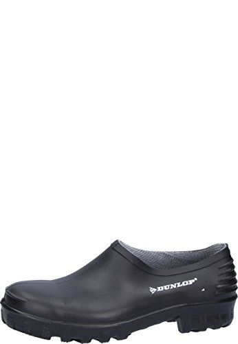 Dunlop 814P PLASTIC KLOMP ZWART 44 - Zuecos unisex, Negro (Negro(Zwart) 00), 43