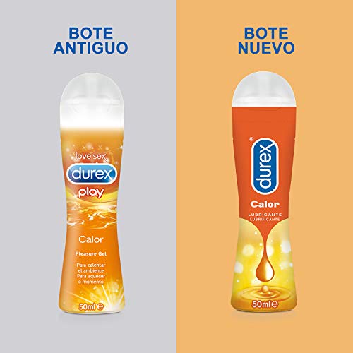 Durex Lubricante de Base Agua Efecto Calor - 50 ml