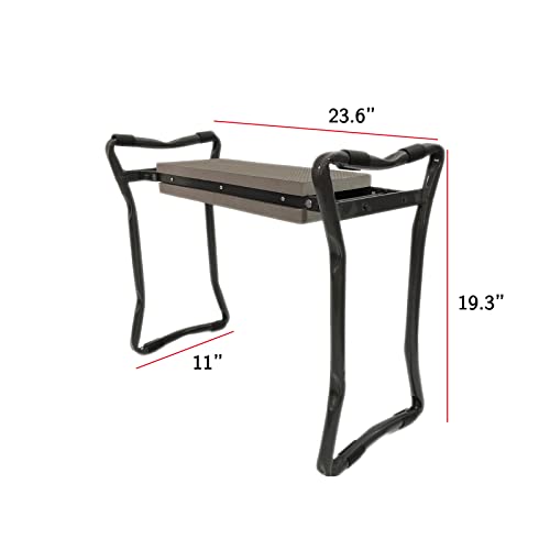 DUTUI Siéntese Y Arrodíllese Herramientas De Doble Uso Taburete Para Arrodillarse De Jardín Herramientas Para Jardinero Silla Plegable Para Arrodillarse Jardinería Taburete Para