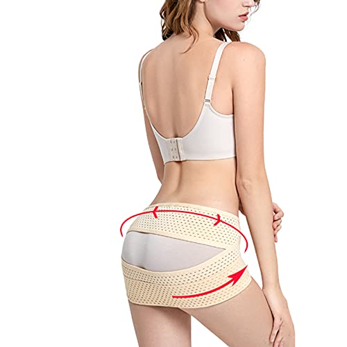 DXDUI Anterior Pelvic Tilt Corrección Cinturón Corrección Hip Lift Postparto Recuperación Elástica Transpirable Ajustable Ajustable Hombres Y Mujeres Alivio Ciática Pelvis Bajo Lespalda