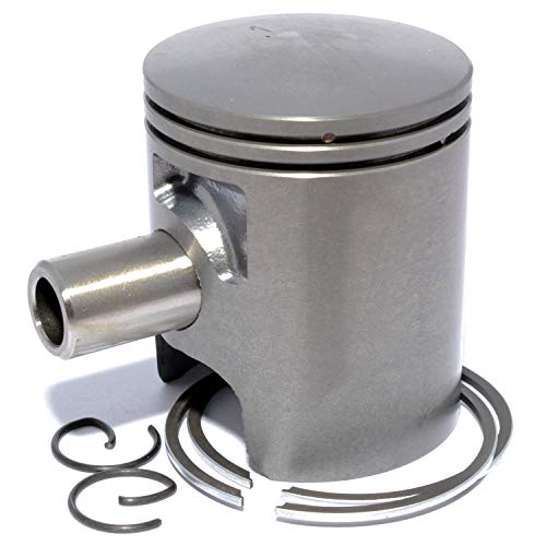 Easyboost Kit Cilindro 50 Hierro para Derbi Euro 3 y 4 Culata Piston Bisegmento Tipo Original Todos Los Modelos D50B0 DRD Senda SM Bultaco Gilera GPR