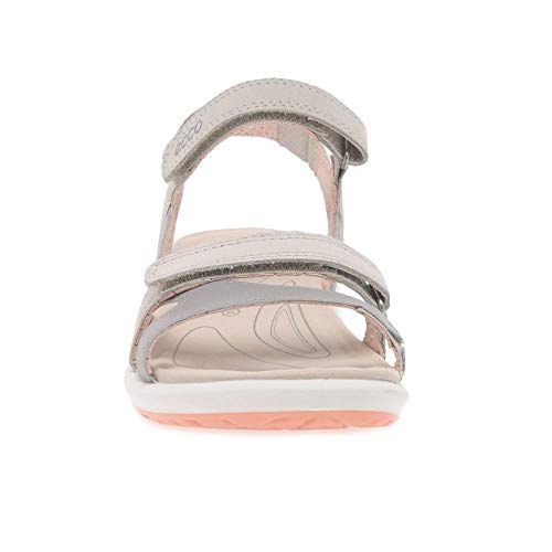 ECCO CRUISEII, Sandalias de Senderismo Mujer, Plateado (Silver Grey/Gravel/Rose Dust 50862), 38 EU