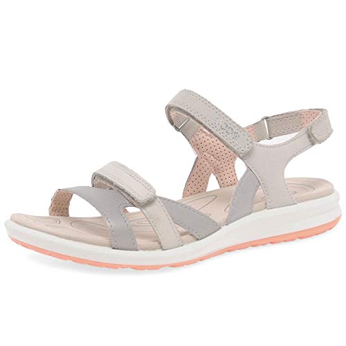 ECCO CRUISEII, Sandalias de Senderismo Mujer, Plateado (Silver Grey/Gravel/Rose Dust 50862), 38 EU