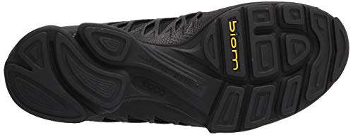 ECCO Women's Biom Aex Gore-tex Waterproof Trainer Running Shoe, Black/Black Nubuck, Numeric_9_Point_5