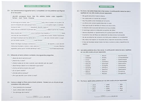 Ediciones Técnicas Rubio - Editorial Rubio 48836 Cuadernos Rubio: Lenguaje 1 (Estimulación Cognitiva (Lenguaje))