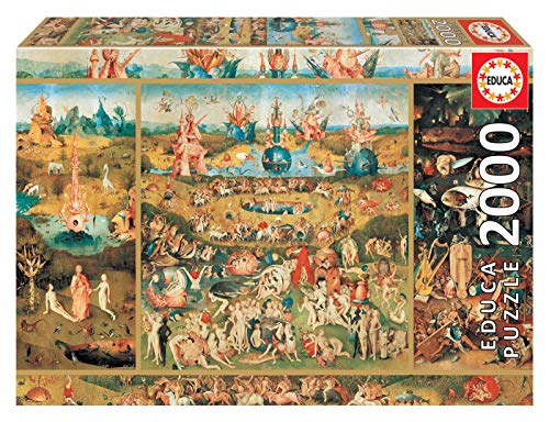 Educa - El Jardín de Las Delicias Puzzle, 2000 Piezas, Multicolor (18505)