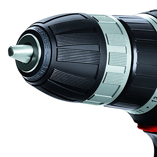 Einhell Taladro destornillador inalámbrico a batería - TH-CD 12 Li – 12 V, 1,3 Ah, 22 Nm, parada rápida, 20 pasos de par, bloqueo del eje. Incluye batería recargable, cargador y estuche