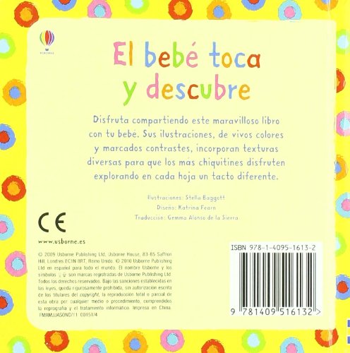 El bebé toca y descubre (Mi primer toca, toca)