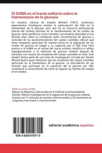 El Gaba En El Tracto Solitario Sobre La Homeostasis de La Glucosa: Efectos del ácido gamma aminobutírico en el núcleo del tracto solitario sobre la homeostasis de la glucosa en ratas