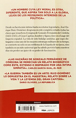 El Gran Capitán: El héroe militar de los Reyes Católicos (ENSAYO Y BIOGRAFÍA)