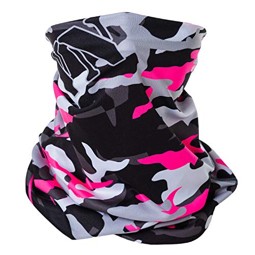 Eleven - Gorro multifuncional para la cabeza Tubus | Unisex Adulto Niños | CAMO | 15+ funciones | correr, senderismo, verano, esquí y deportes de invierno, tenis (CAMO 02)