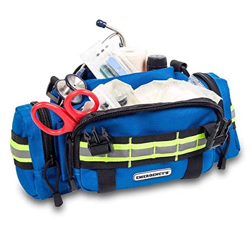 Elite Bags, EMS, Riñonera de rescate, Botiquín primeros auxilios, Azul Royal