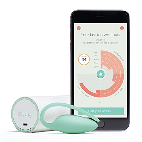 Elvie Trainer - Kegel - Ejercitador de suelo pélvico, fortalece y tonifica tu suelo pélvico para mejorar el control de la vejiga