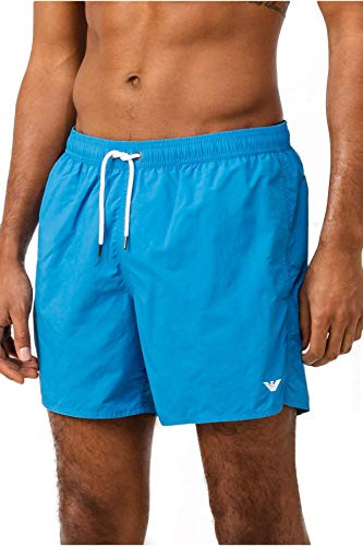 Emporio Armani 9P421, Bañador para Hombre, Turquesa (Turquoise 00032), X-Large (Talla del fabricante: 54)