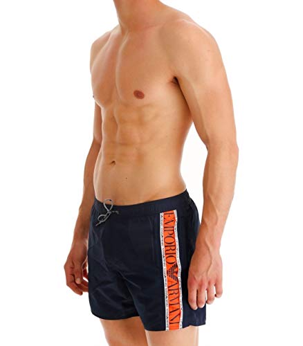 Emporio Armani Underwear 9p425 Bañador, Azul (BLU Navy 06935), X-Small (Talla del Fabricante: 46) para Hombre