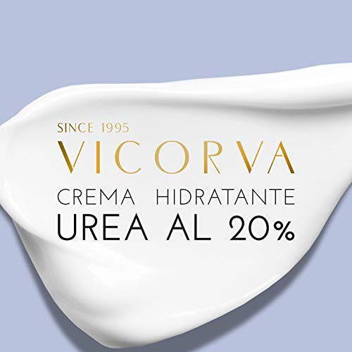 Energyaloe Vicorva Crema Hidratante Con Urea Al 20% | Con Mentol, Bisabolol Y Aloe Vera | Zonas Rugosas, Ásperas O Con Callosidades | Altamente Hidratante, Sin Fragancia, 100 Mililitro