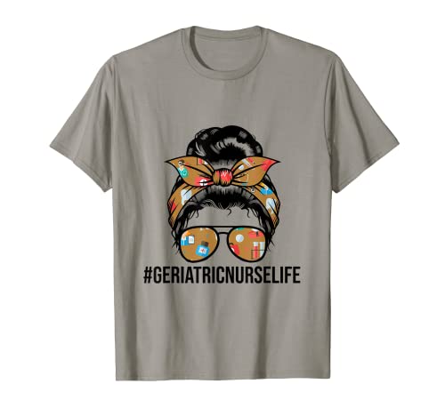 Enfermera geriátrica vida Enfermería gerontológica Camiseta