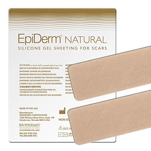 EPIDERM Natural "Banda Doble" 3,6x30 cm (1x2 Piezas) / Cicatrices cintas contra cicatrices