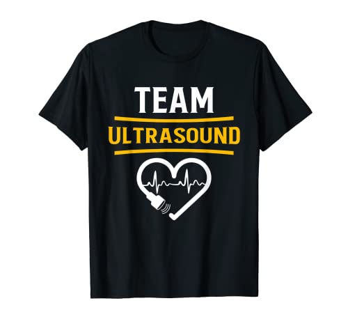 Equipo de ultrasonido divertido ecografía tecnología Camiseta