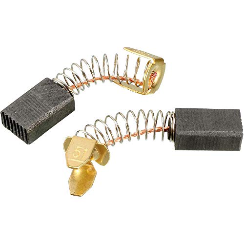 Escobillas de Carbón Motor de Carbón,10 Pcs Carbones para lavadora,5 * 8 * 13 mm Motores con Cepillo de Carbón Compatible con Motor para Lavadora de Bosch Siemens