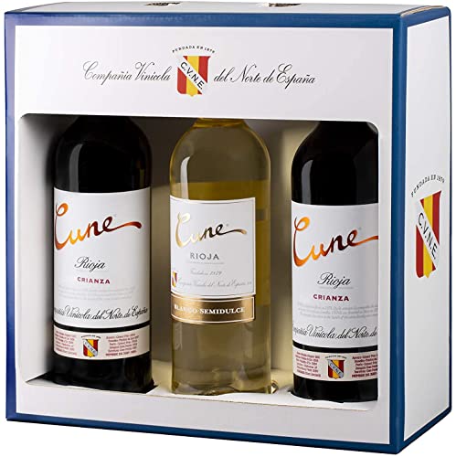 Estuche de 3 botellas de Cune Crianza 75cl - 2250 ml