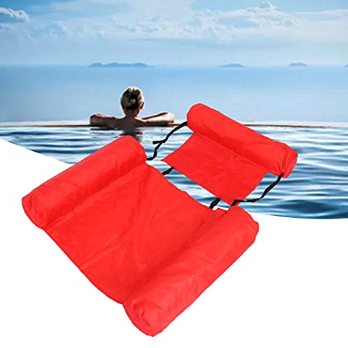 Evonecy Hamaca para Piscina, Silla para Piscina, salón, Silla Flotante Plegable, Cama Flotante, Silla Flotante, Muebles para Piscina, salón Flotante para Lugares de Entretenimiento de Agua de mar