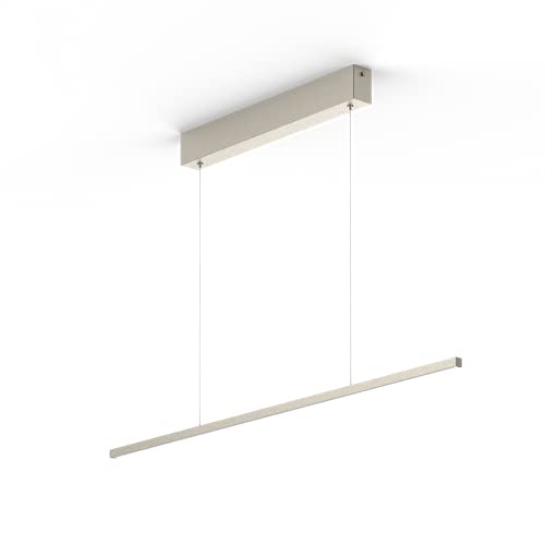 Evotec eXiro lámpara colgante, acero, 120 cm