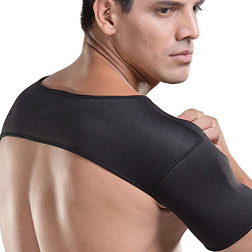 EXCEART Soporte de Hombro para Cinturón para Manguito Rotador Dislocado Articulación de CA Esguince Rehabilitación Labrum Desgarro Dolor de Hombro para Mujeres Hombres L