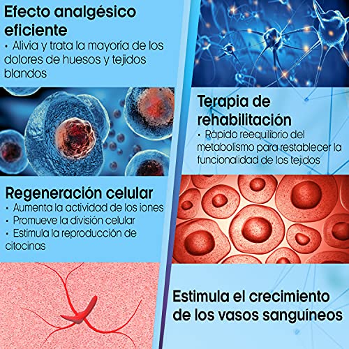 Extracorpórea de Terapia de Ondas de Choque ESWT para Alivio del Dolor Articular y Muscular, Regeneración de Tejido óseo y Muscular, Indolora, No Invasiva, sin Efectos Secundarios, PerVita Medical